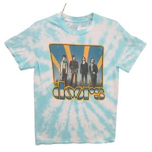 The Doors Mens Shirt Size‎ Small Pullover Crew Tie Dye Tee Short Sleeve New